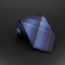 Fashion Polyester Necktie For Men Business Meeting Formal Striped Dot Floral 8cm Jacquard Tie Daily Wear Cravat Suit Accessories