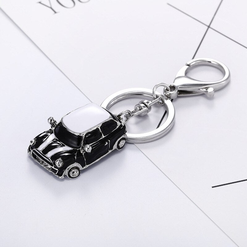 New Vintage Volkswagen Beetle Keychain 6styles Fashion Men Women Purse Bag Car Pendant Key Chain Delicacy Small Keyring Gift