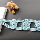 1Pc Polyester Curtain Tieback Handmade Weave Curtain Rope Buckle Chinese Knot Curtains Holdback Bandage Accessory Home Decor