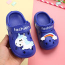 Unicorn Slippers for Boy Girl Rainbow Shoes Toddler Animal Kids Outdoor Baby Slippers PVC Cartoon Kids Slippers