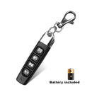 Kebidu 433MHZ Copy Remote Control Auto 4 Channe Code Garage Gate Door Opener Remote Control Duplicator Cloning Code Car Key