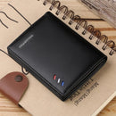 Men Wallets Leather Purse credit card Luxury Card package WILLIAMPOLO Genuine Leather Men Wallets New Design Men Short