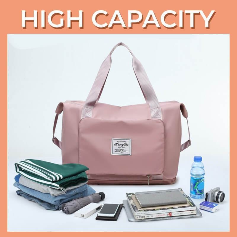 New Large Capacity Folding Travel Bags Waterproof Tote Handbag Travel Duffle Bags Multifunctional Women Travel Bags Dropshipping