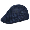 Men Women Casual Beret Hat Fashion Breathable Mesh Flat Cap Newsboy Style Beret Hats  Adjustable Adjustable Caps Gorras