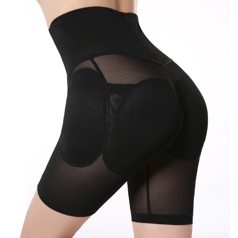 Women Butt Lifter Shapewear Hi-Waist Panty Tummy Control Knickers Padded  Hip Enhancer Seamless Underwear Body Shaper