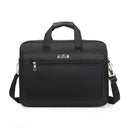 AOTTLA Handbag For Male 17.5 Inch Big Capacity Laptop Bag Nylon Good Quality Men Shoulder Bag Classic Pure Color Men's Briefcase