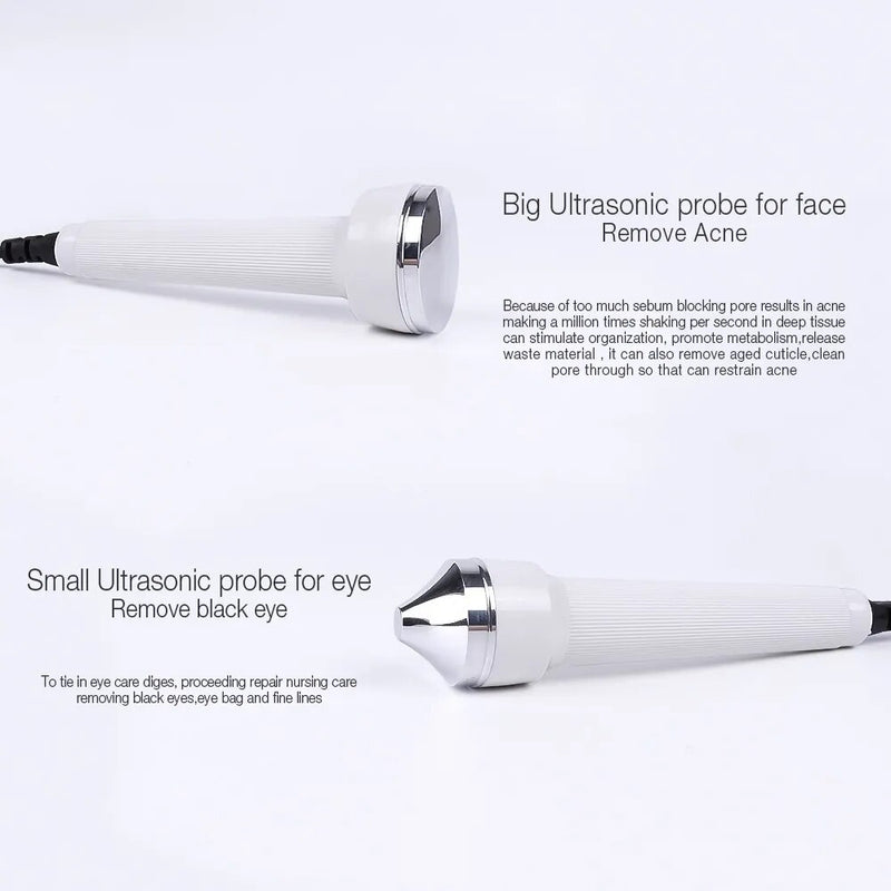 Ultrasonic Women Skin Care Whitening Freckle Removal High Frequency Lifting Skin Anti Aging Beauty Facial Machine