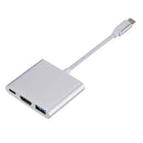 StarLife 3 port  USB Type C Hub to HDMI adapter 4K for Samsung Dex mode USB-C Dock with PD for MacBook Pro/Air Type c to HDM