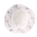 FOXMOTHER New Panama Black White Letter Mathematics Function Print Fisherman Fishing Caps Bucket Hats Gorros
