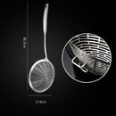 Kitchen Large Colander Stainless Steel Filter Spoon Skimmer Cooking Utensils Noodles Scoop Strainer Home Kitchenware with Hooks