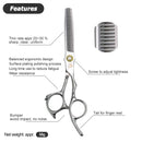 Univinlions 6" Japan haircut scissors hairdressing thinning shears professional Japanese hair scissors high quality hair clipper