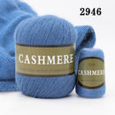 Best Quality 100% Mongolian Cashmere Hand-knitted Cashmere Yarn  Wool Cashmere Knitting Yarn Ball Scarf Wool Yarny Baby 50 grams