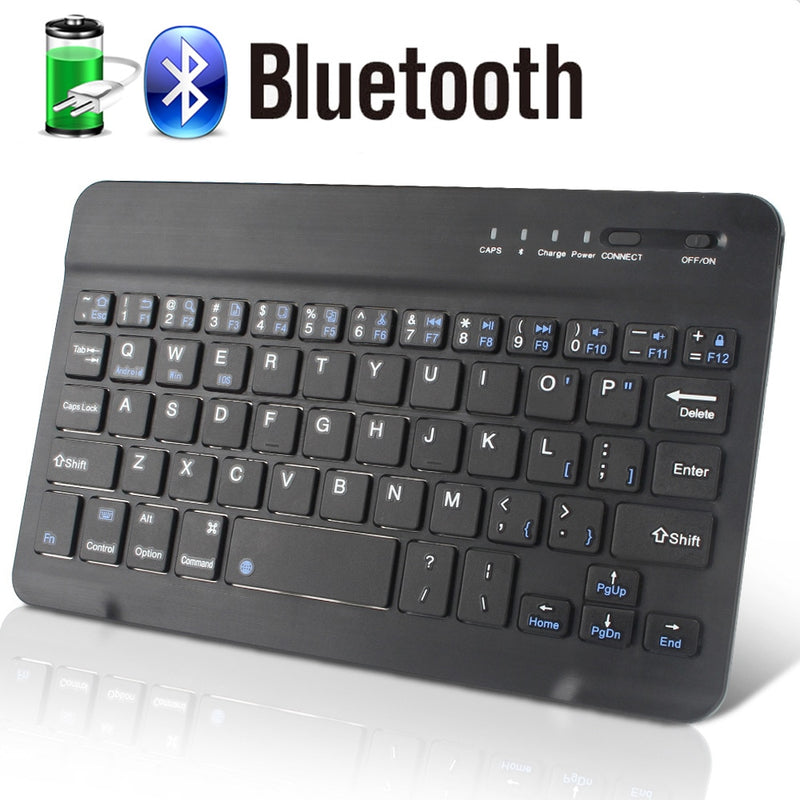 Bluetooth Keyboard Wireless Keyboard Mini Keyboard Wireless for PC Phone iPad Rechargeable Noiseless Keyboards Bluetooh