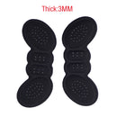 1Pair High Heel Insoles Butterfly Adjust Size Heel Liner Grips Protector Sticker Heel Pad Foot Care Anti Keep Abreast Heel Pads