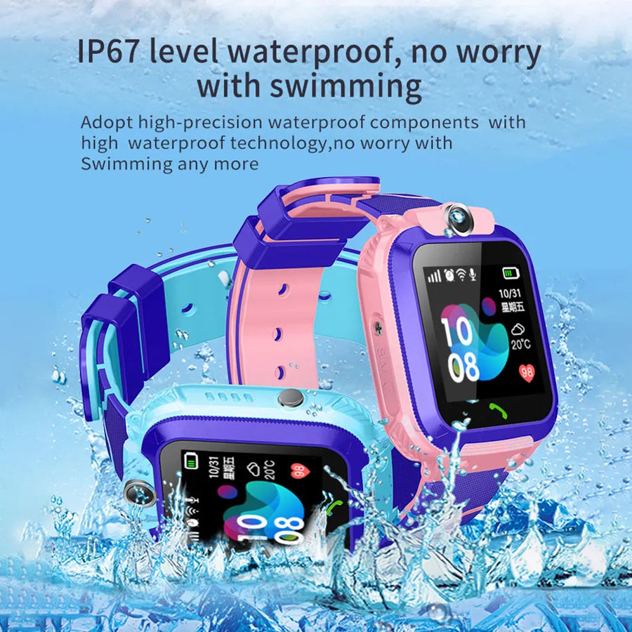 Q12 Kids Smart Watch SOS Phone Watch Smartwatch Kids 2G Sim Card Smart