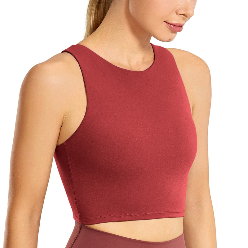 LU 47 Ribbed Align Push Up Sports Bra Shirt For Women Shakeproof, Adjustable  Strap, Red Yoga Clothes, Fitness Tank, Sexy Lady Tops From Xiaolaohu602,  $13.39