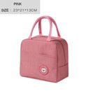 Portable Lunch Bag New Thermal Insulated Lunch Box Tote Cooler Handbag Bento Pouch Dinner Container School Food Storage Bags