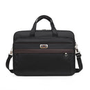 AOTTLA Handbag For Male 17.5 Inch Big Capacity Laptop Bag Nylon Good Quality Men Shoulder Bag Classic Pure Color Men's Briefcase