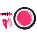 5g/Jar 12 Colors Nail Painting Gel Stretch Drawing Glue Nail Polish Soak Off UV LED Nail Art Design Manicure Polish Drawing Gel