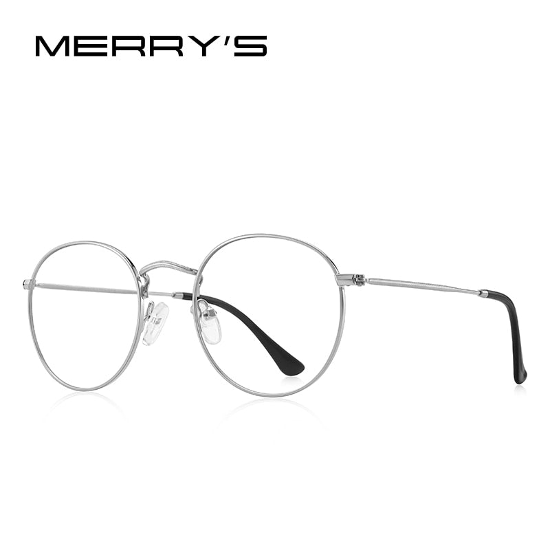 MERRYS DESIGN Classic Round Glasses Frame For Men Women Fashion Myopia Prescription Glasses Frames Optical Eyewear S2547