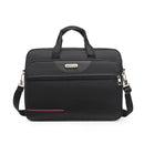 AOTTLA Handbag For Male 17.5 Inch Big Capacity Laptop Bag Nylon Good Quality Men Shoulder Bag Classic Pure Color Men's Briefcase