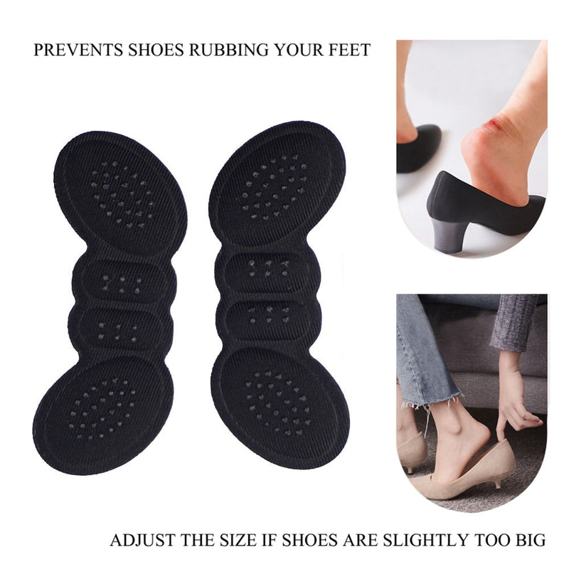 Cheap 1 Pair Silicone Feet Heel Protective Insoles Heel Cushions