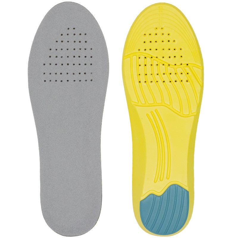 Memory Foam Sports Running insoles for feet Arch Support Shoes Insoles Flat Feet Breathable Man Women Orthopedic Pad