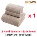 2/4 Pcs Bamboo Charcoal Coral Velvet Bath Towel For Adult Soft Absorbent Quick-Drying Towel Home Bathroom Microfiber Towel Sets