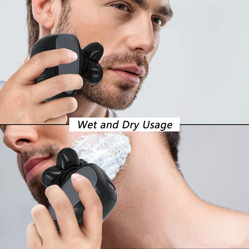 New Electric Shaver For Men Rechargeable Electric Razor 5 Floating Heads Wet & Dry Beard Trimmer Hair Clipper Shaving Machine