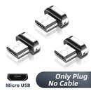 FONKEN Magnetic Charging Cable USB Type C Magnetic Phone Charger Cable For Iphone 12 Magnet Cable Micro USB Android Charge Cord