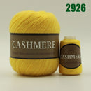 Best Quality 100% Mongolian Cashmere Hand-knitted Cashmere Yarn  Wool Cashmere Knitting Yarn Ball Scarf Wool Yarny Baby 50 grams