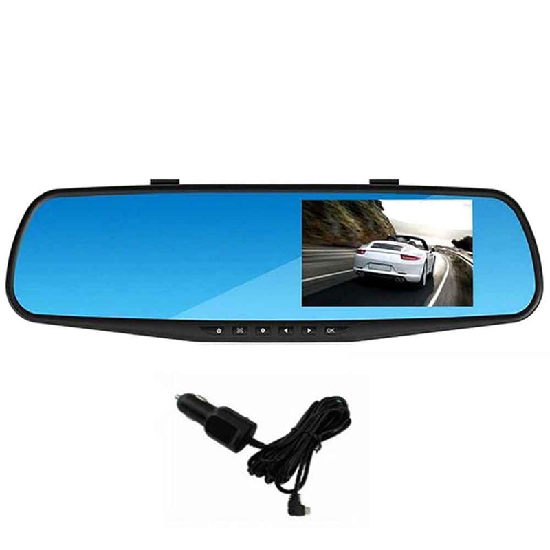 ADDKEY Car Dvr 4.3 Inch Camera Full HD 1080P Automatic Camera Rear View Mirror With DVR And Camera Recorder Dashcam Car DVRs