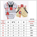 Toddler Boy Clothing Set Summer Newborn Baby Boys Bow Wedding Romper Suit Spaceship Print Set Infant Kids Dress Baby Clothes