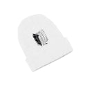 Attack on Titan Wings of Freedom Anime Skullies Caps Knitted Beanies Winter Warm Hats Men Women Boys Girls Gift Elastic