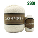 Best Quality 100% Mongolian Cashmere Hand-knitted Cashmere Yarn  Wool Cashmere Knitting Yarn Ball Scarf Wool Yarny Baby 50 grams