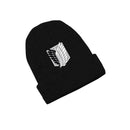 Attack on Titan Wings of Freedom Anime Skullies Caps Knitted Beanies Winter Warm Hats Men Women Boys Girls Gift Elastic