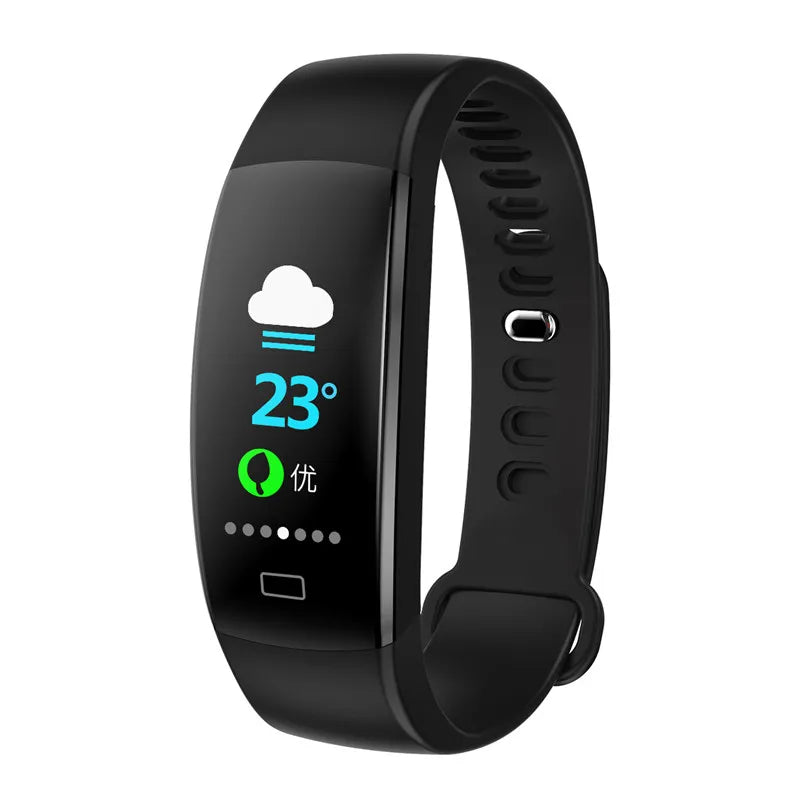 F64HR Smart Bracelet Men Women Heart Rate Blood Pressure