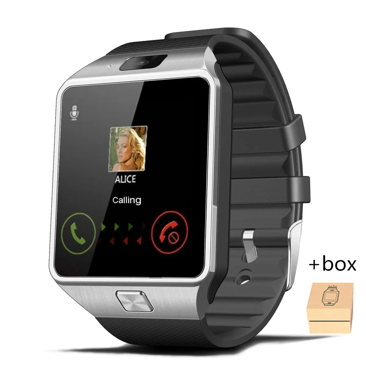 Mens Sports Smartwatch DZ09 Android Phone Call Bluetooth Smart Watch R