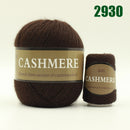 Best Quality 100% Mongolian Cashmere Hand-knitted Cashmere Yarn  Wool Cashmere Knitting Yarn Ball Scarf Wool Yarny Baby 50 grams