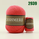 Best Quality 100% Mongolian Cashmere Hand-knitted Cashmere Yarn  Wool Cashmere Knitting Yarn Ball Scarf Wool Yarny Baby 50 grams
