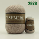 Best Quality 100% Mongolian Cashmere Hand-knitted Cashmere Yarn  Wool Cashmere Knitting Yarn Ball Scarf Wool Yarny Baby 50 grams