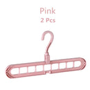 1/2pcs Magic Multi-port Support hangers for Clothes Drying Rack Multifunction Plastic Clothes rack drying hanger Storage Hangers