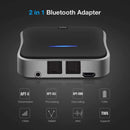 Bluetooth Transmitter Receiver 5.0 Wireless Adapter CSR8675 Aptx HD Adapter Optical Toslink/3.5mm AUX/SPDIF For Car TV Speaker