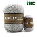 Best Quality 100% Mongolian Cashmere Hand-knitted Cashmere Yarn  Wool Cashmere Knitting Yarn Ball Scarf Wool Yarny Baby 50 grams
