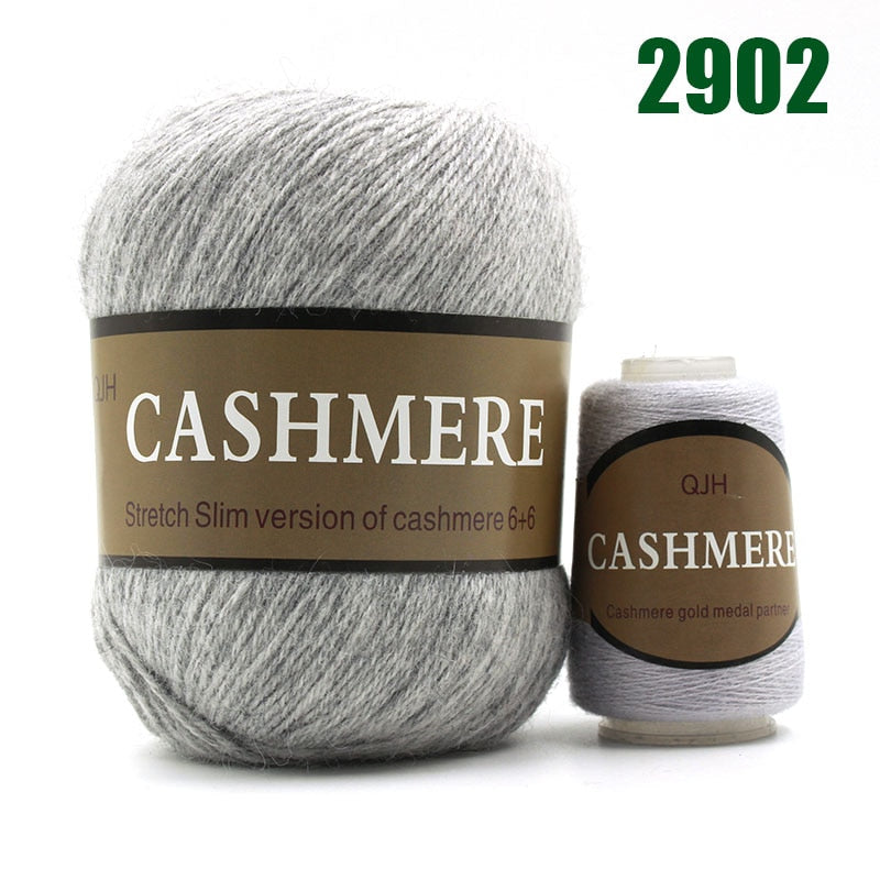 1Pc=50g Mongolian Cashmere Hand-knitted Cashmere Yarn Wool