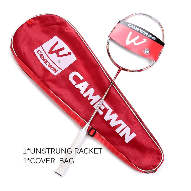 CAMEWIN 6038 Badminton Racket 30T Carbon Fiber Badminton Racquet