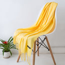 Fashion Women Scarf Thin Shawls and Wraps Lady Solid Female Hijab Stoles Long Cashmere Pashmina Foulard Head Scarves