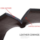 Men Genuine Leather Belt 100cm 110cm 120cm 130cm 140cm 150cm 160cmReversible Buckle Brown and Black Business Dress Belts for Men