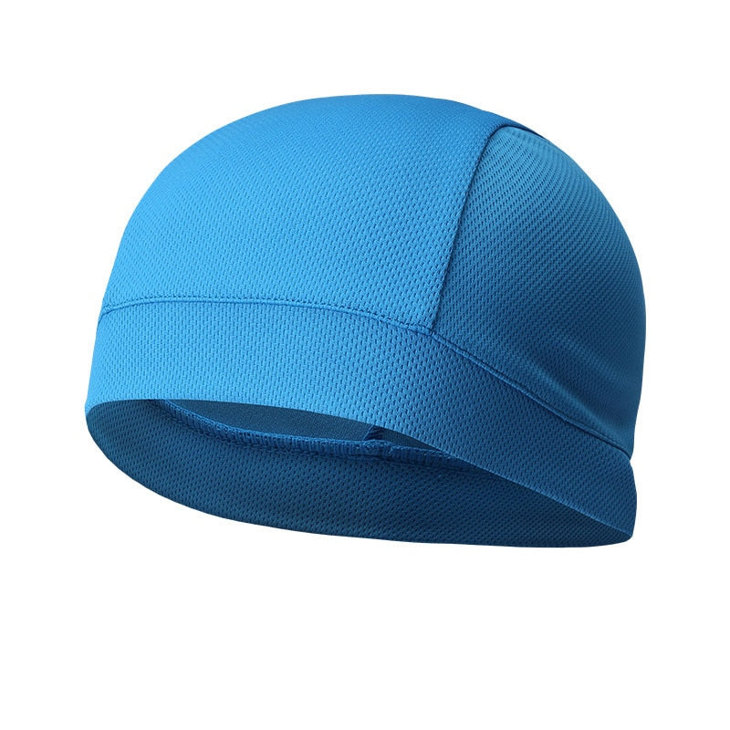 Cap Hat Breathable Absorb Sweat Solid Bike Bicycle Motorcycle Headband Outdoor Sport Cycling Running Climbing Accessories