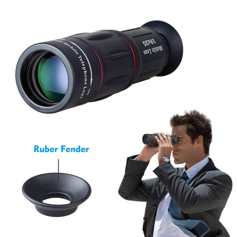 APEXEL 18X Telescope Zoom lens Monocular Mobile Phone camera Lens for iPhone Samsung Smartphones.